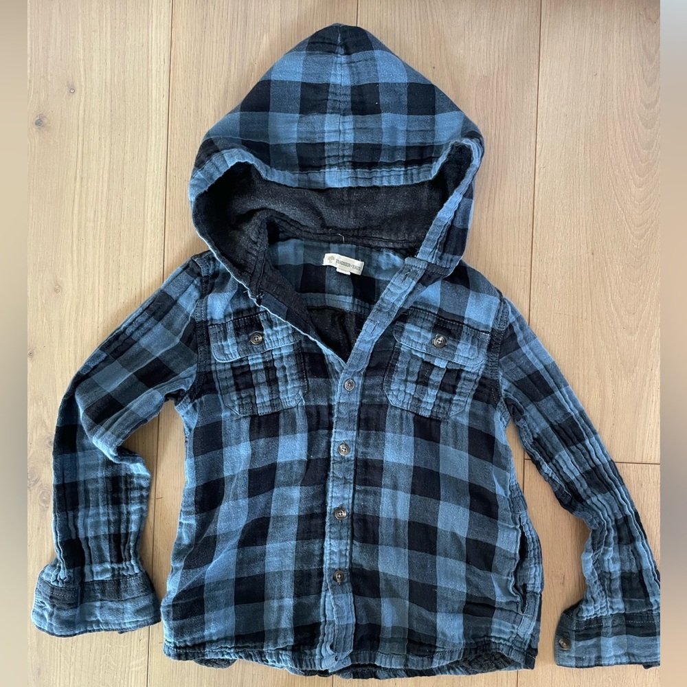 Tucker + Tate Boys Flannel w/Pockets. Like New!